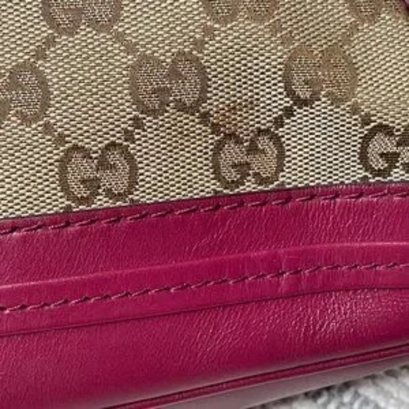 VINTAGE GUCCI mayfair mini accessory pouch hand/shoulder bag - Picture 6 of 15